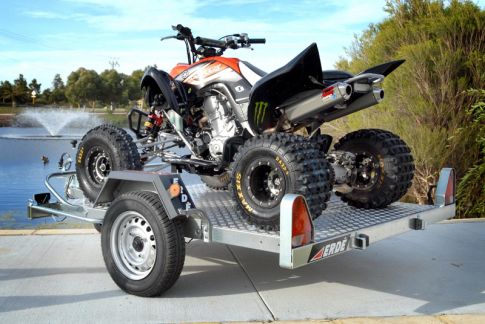 Erde 751 set up for quad bike